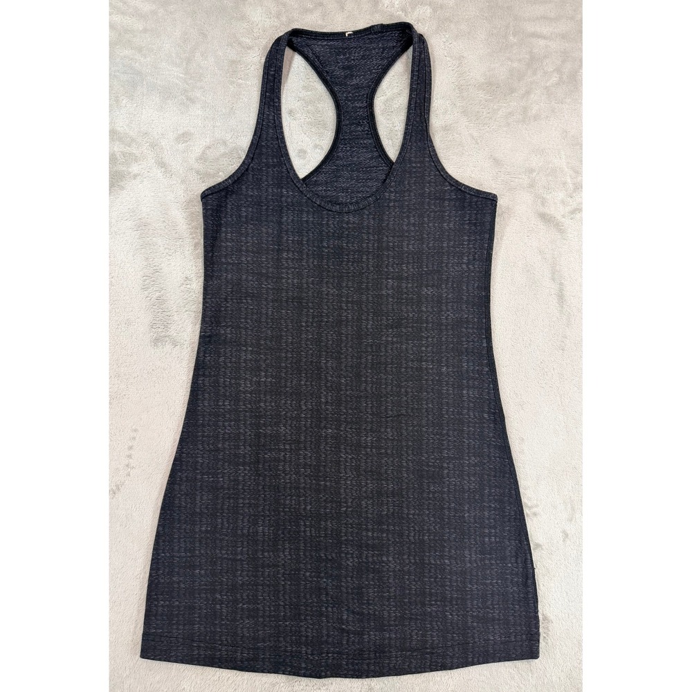 Lululemon Womens Tank Top Swiftly Tech Racerback Charcoal Grey Size 0